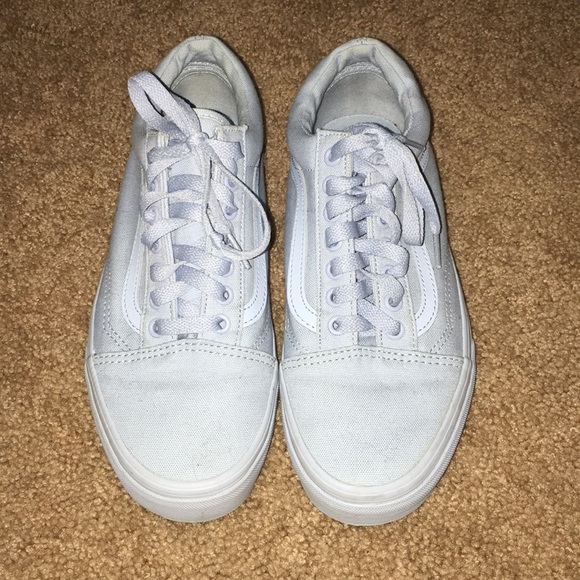 baby blue old school vans